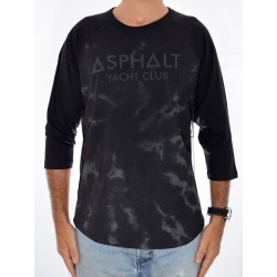 T-Shirt ASPHALT Heardsman Raglan - Black